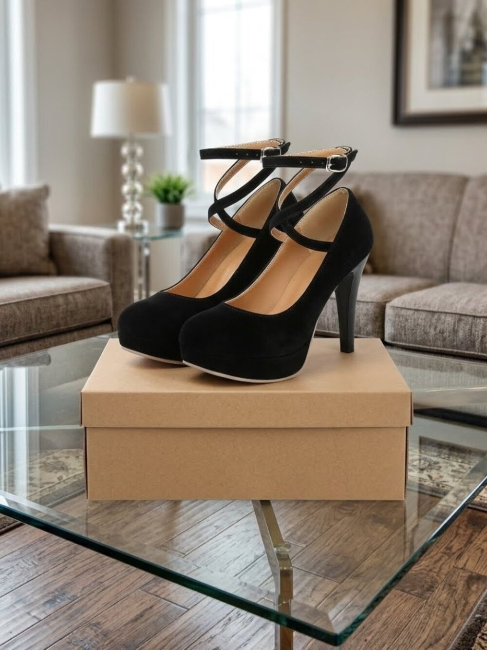 Women's Sexy Bowtie Platform High Heel Pumps
